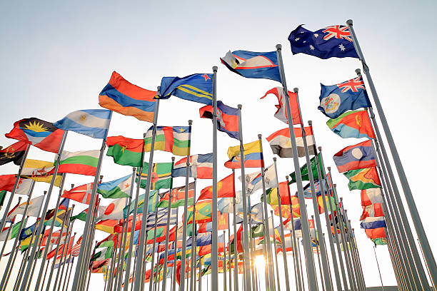 istock British Commonwealth and World national flags 179243712