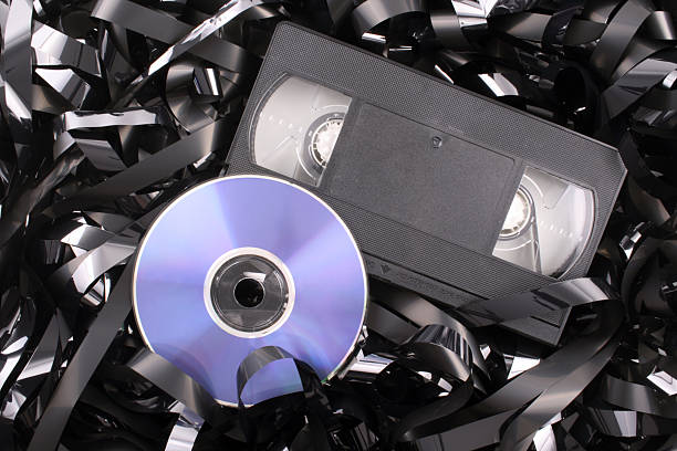azul de dvd - dvd obsolete cd cd rom imagens e fotografias de stock