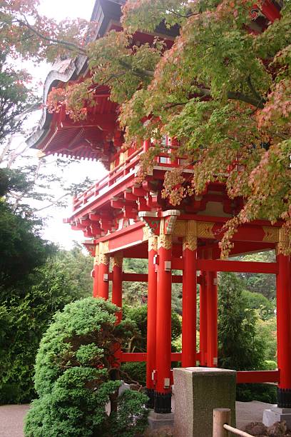 istock Arch way at the Japanese Tea Garden 179244269