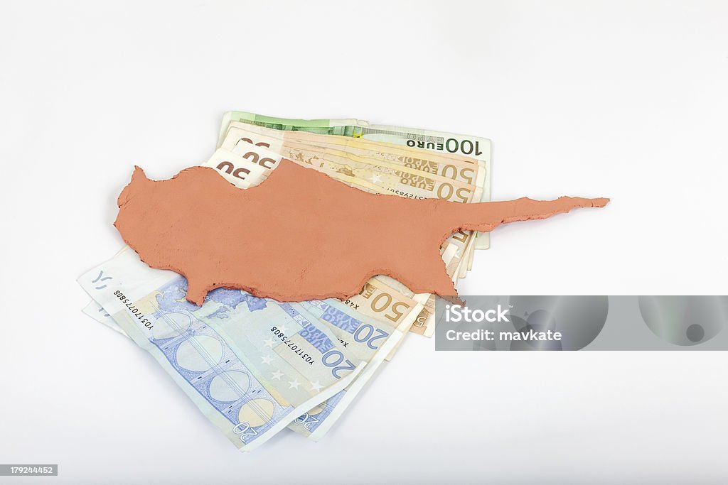 crisis financiera en chipre (concepto) - Foto de stock de Bancarrota libre de derechos