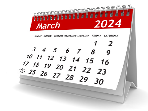 March 2024 calendar
