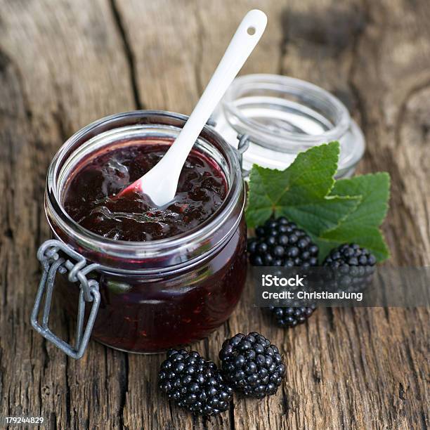 Blackberry Jam Stock Photo - Download Image Now - Blackberry Jam, Berry, Berry Fruit