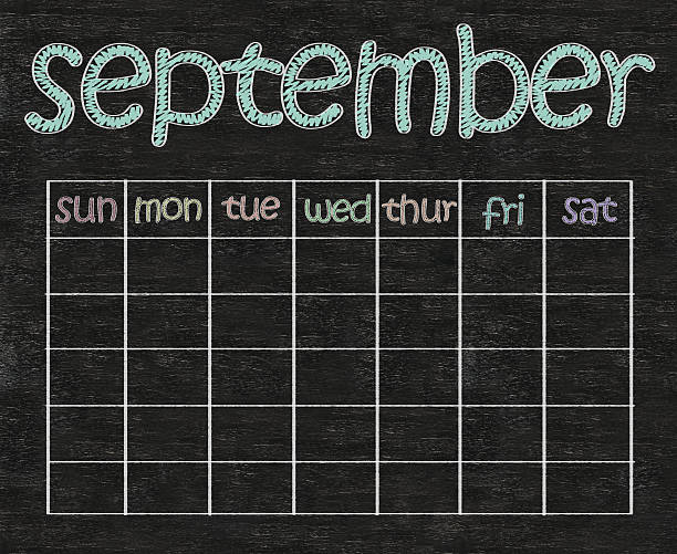 istock monthly calendar written on blackboard background, high resolution, november 179245471