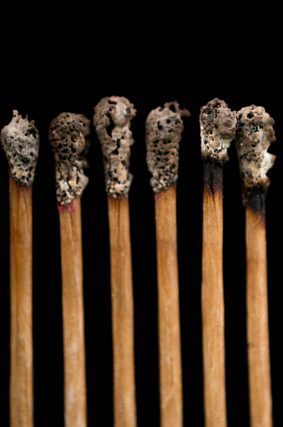 istock burnt matches, close-up, black background 179245859