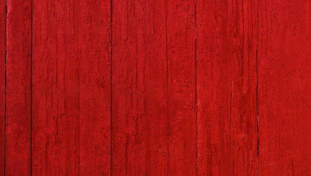 istock Painted red wood panels used as background 1792463582