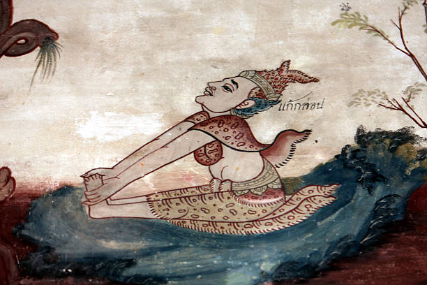 istock Hermit Painting  or Thai Massage Treatise 179246649