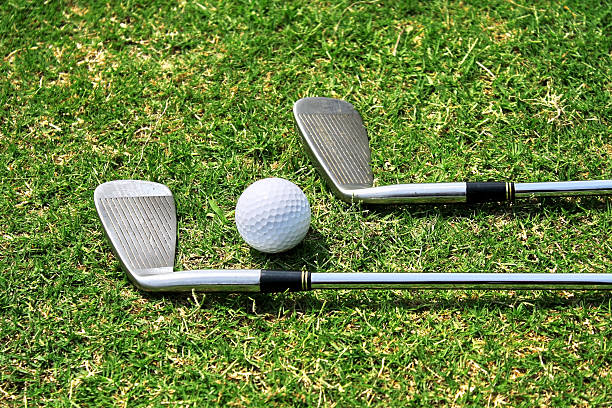 istock Golf clubs and ball 179247257