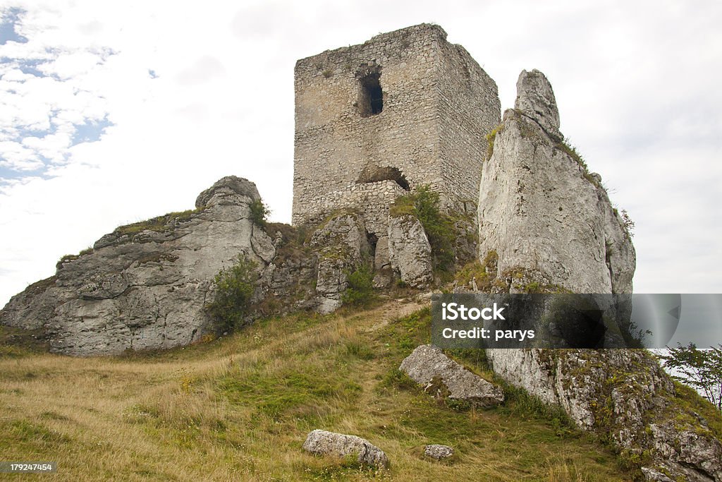 Old tower-Olsztyn, Polonia. - Foto de stock de Abandonado libre de derechos