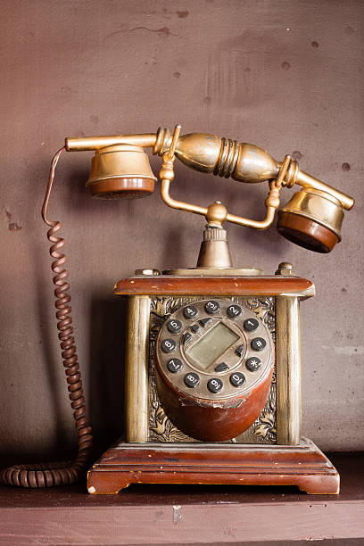 istock Dusty antique telephone 179247592