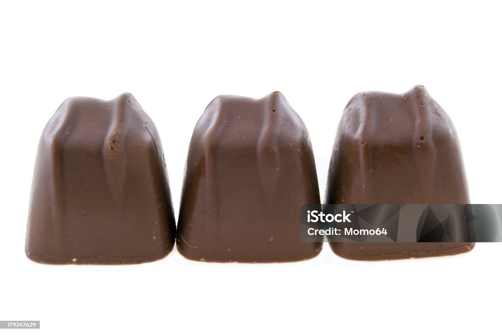 Tre cioccolati - Foto stock royalty-free di Cibo