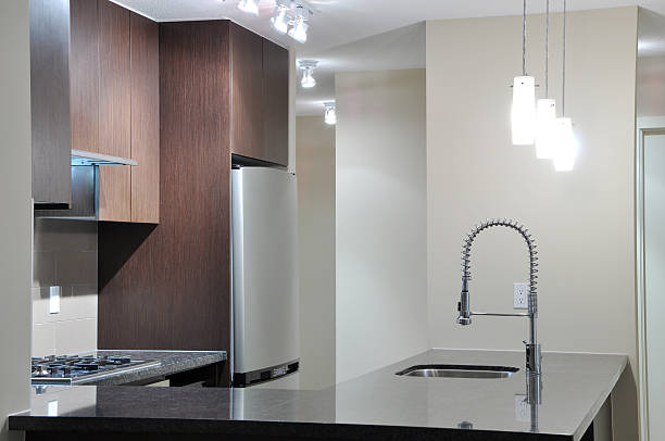 istock New luxury kitchen in a modern apartment 179248383
