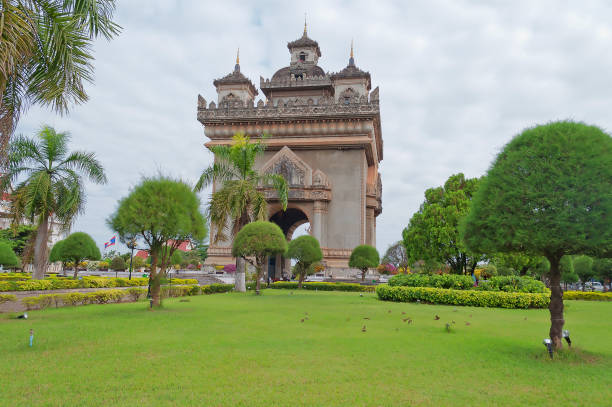 istock Monument Patuxai. Vientiane. Laos. 179248530