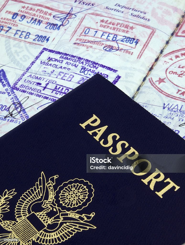 - passport - Lizenzfrei Reisepass Stock-Foto