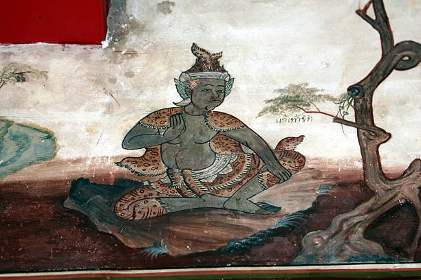 istock Hermit Painting  or Thai Massage Treatise 179248842