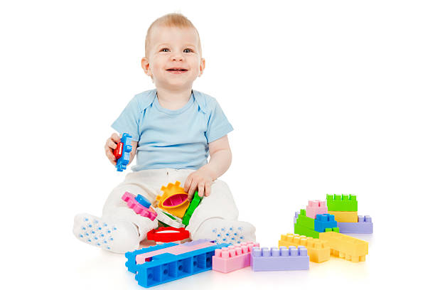 istock The little boy with toys 179249117