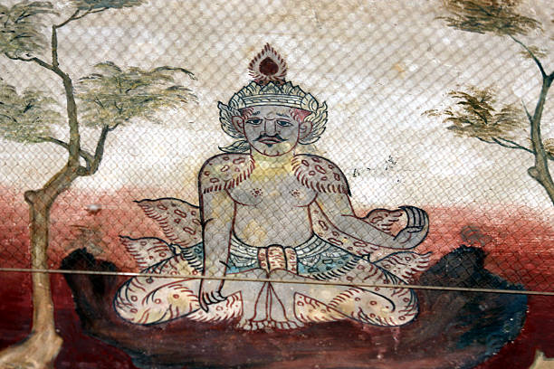 istock Hermit Painting  or Thai Massage Treatise 179250397