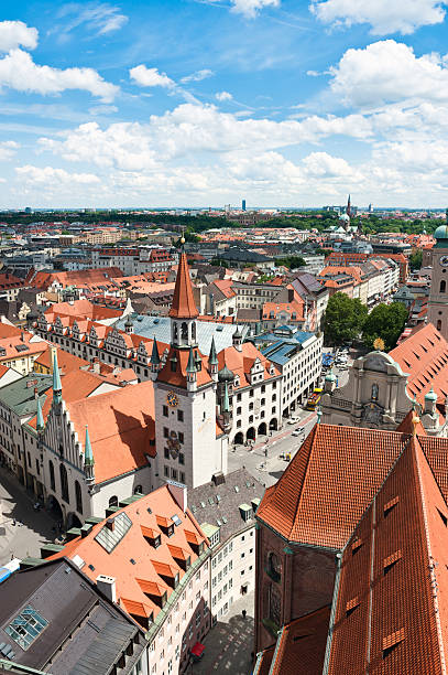istock Old Town Hall and rooftops of Munich 179250717