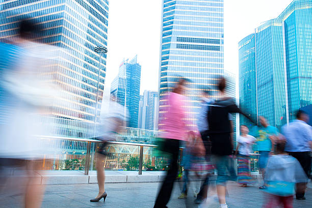 istock abstract image of a business people rushing 179251156