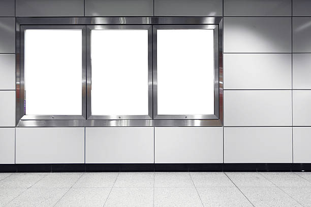 istock blank billboard in metro station 179251425