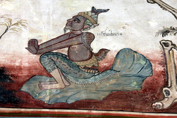 istock Hermit Painting  at Wat Matchimawat Thailand 179252156