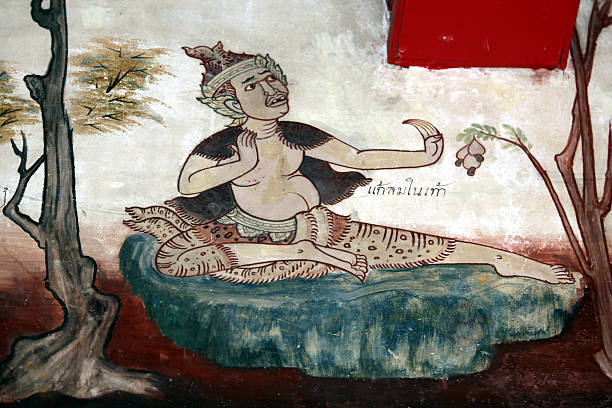 istock Hermit Painting  at Wat Matchimawat Thailand 179252298