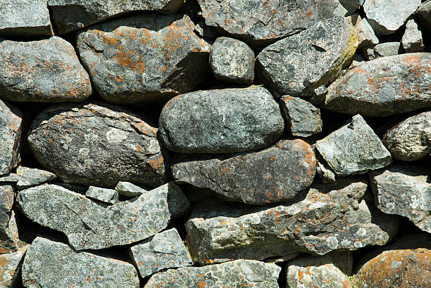 Rock Wall stock photo