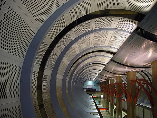 Hollywood & Highland subway station right under the heart of Hollywood and the Kodak Theatre. California.