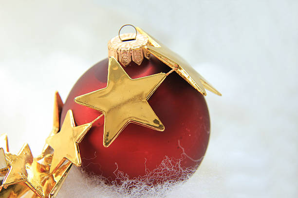 istock Christmas ornament and golden star 179253645