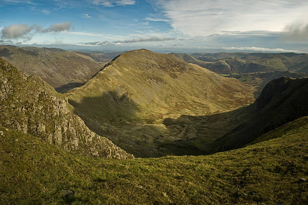 St domenica Crag dal Fairfield, il Lake District, Regno Unito - foto stock