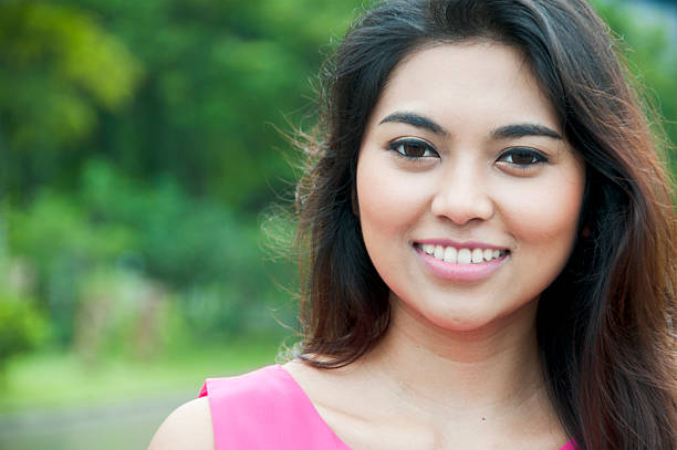 Hermosa Mujer sonriendo - foto de stock