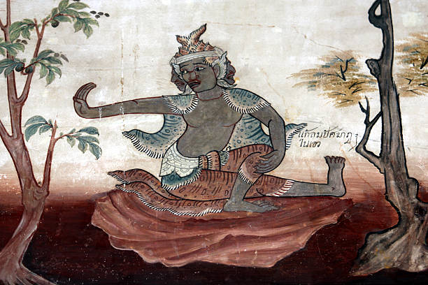 istock Hermit Painting  at Wat Matchimawat Thailand 179255195