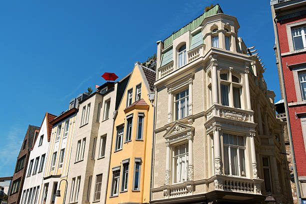 istock Old houses in downtown Aachen, Germany 179255668
