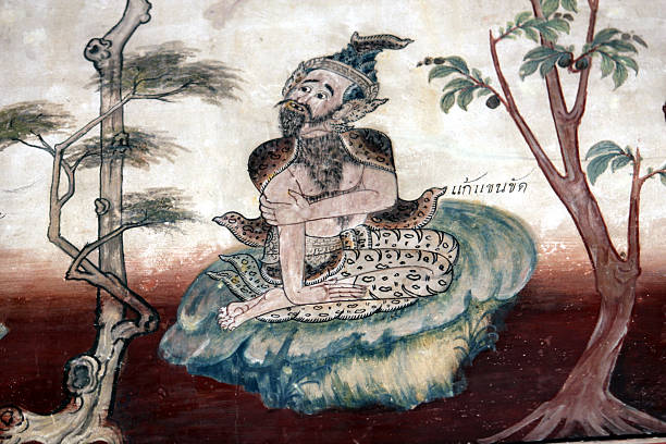 Hermit Painting  or Thai Massage Treatise