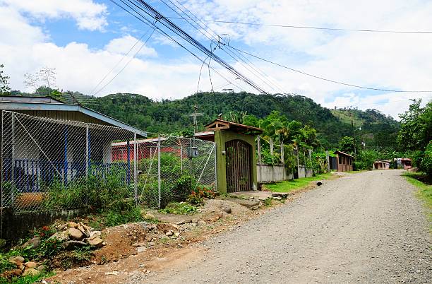 istock Home by the dirt road 179256387