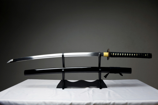 Tradicional de espada de Samurai photo