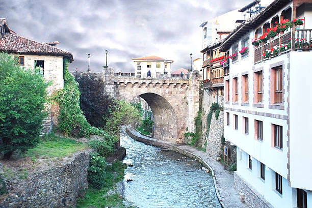 istock Stormy weather in the vilage 179256984