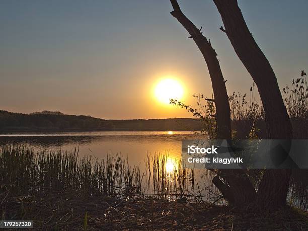 Foto de Pôr Do Sol De Fundo e mais fotos de stock de Bebida gelada - Bebida gelada, Cena Rural, Colorido