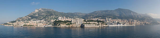 Monaco Panorama stock photo