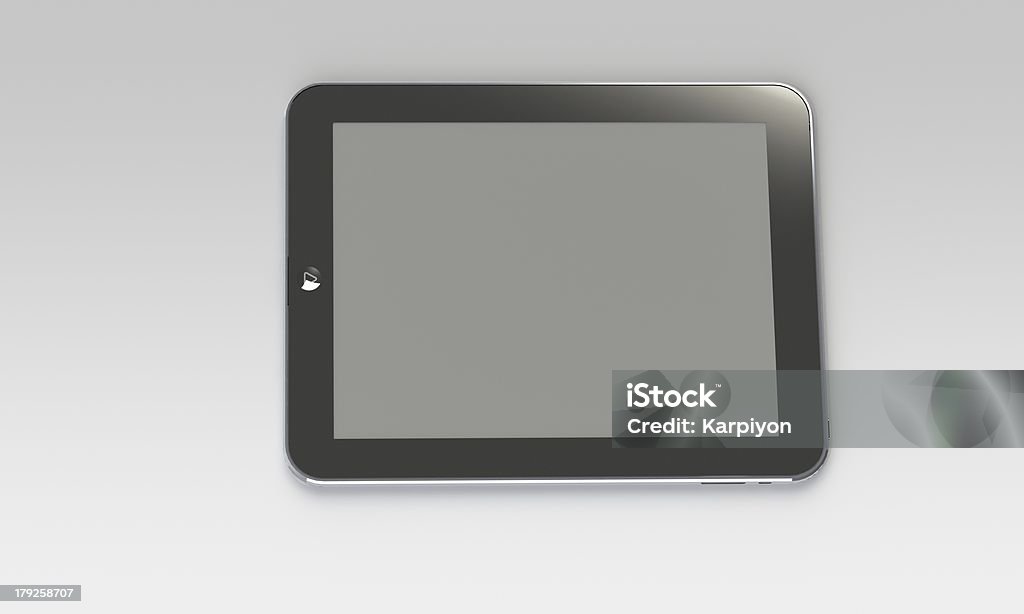 tablet pc isolado a branco - Royalty-free Alto - Descrição Física Foto de stock