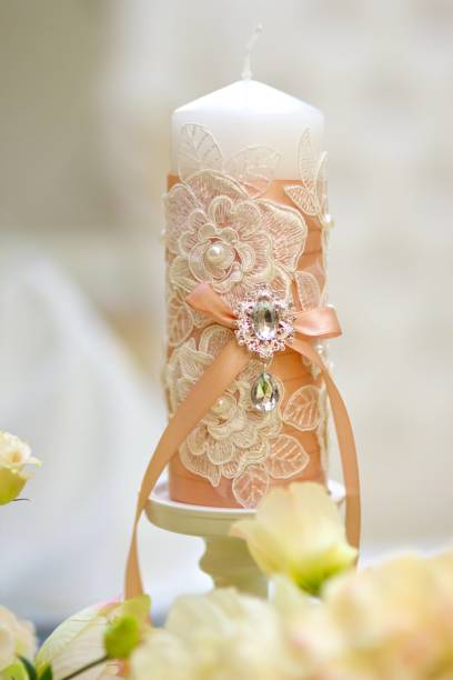 istock Candles as decoration on wedding 1792589463