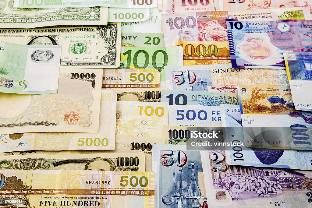 Valuta carta - Foto stock royalty-free di Banconota del franco svizzero