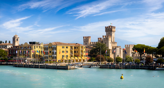 Holidays in Italy - the tourist resort of Sirmione on Lake Garda