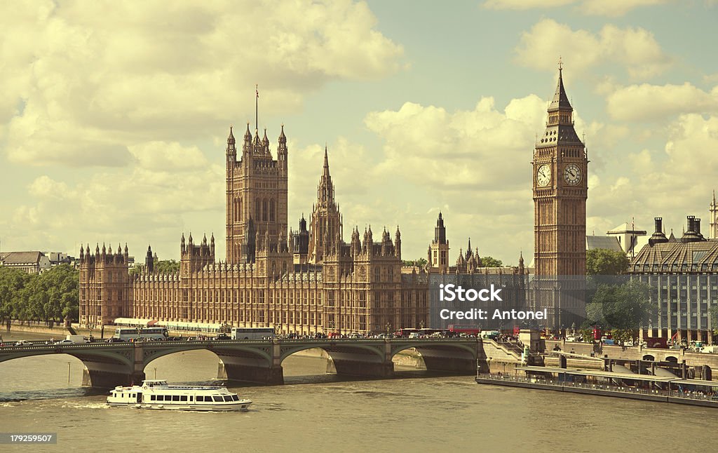 Londres, - Foto de stock de Anticuado libre de derechos