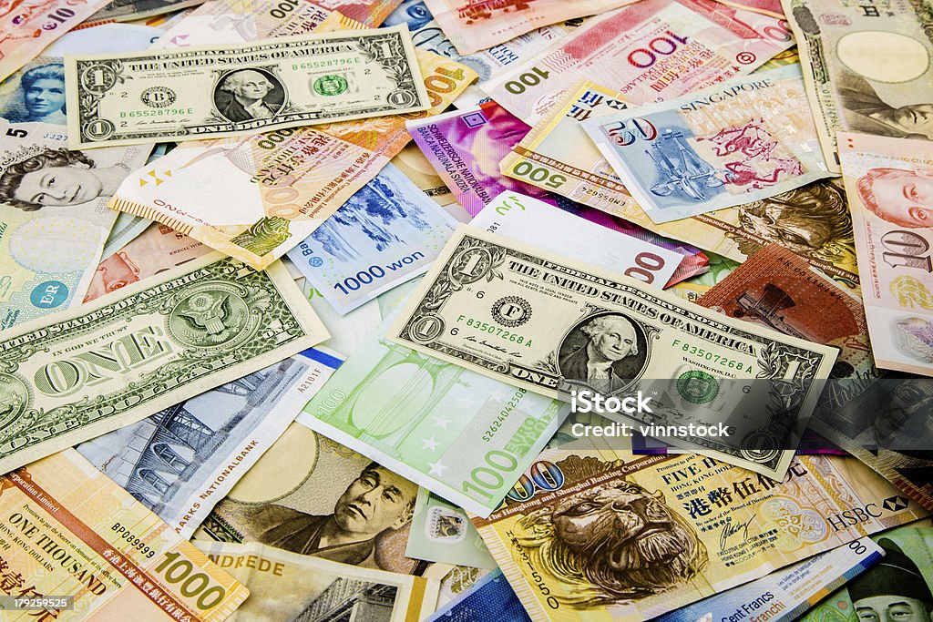 Currency paper currency paper, banking and finance, money savings Abundance Stock Photo