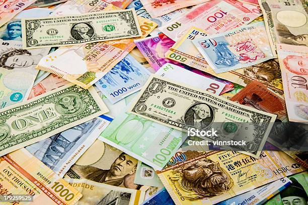 Currency Paper Stock Photo - Download Image Now - Abundance, Banking, British Currency
