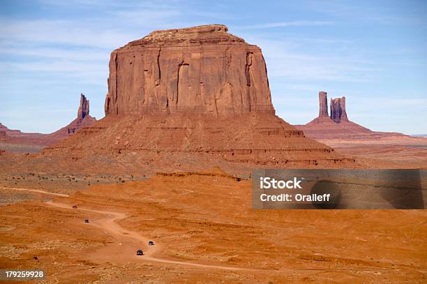 Merrick Butte Monument Valley Stock Photo - Download Image Now - Arizona, Barren, Boulder - Rock