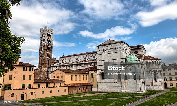 Dome Of Lucca Tuscany Italy Stock Photo - Download Image Now - Architecture, Arranging, Basilica