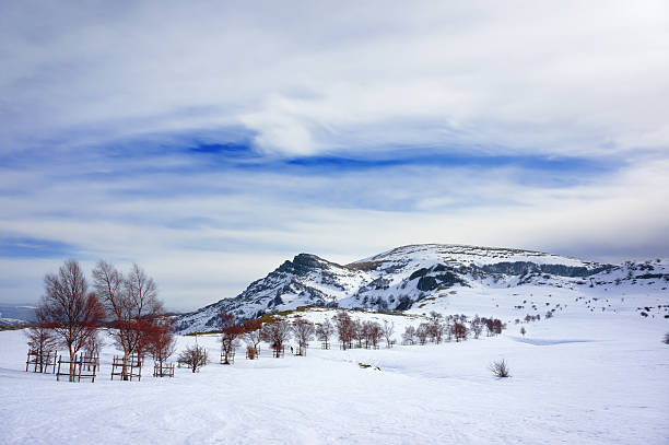 istock Winter landscape with mountains and snow 179260367