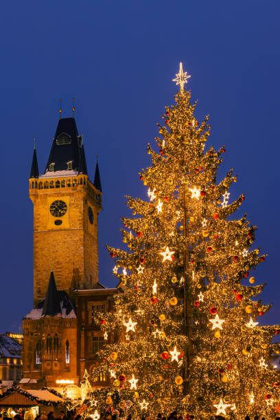 istock Old Town Square at Christmas time, Prague, Czech Republic 1792604388