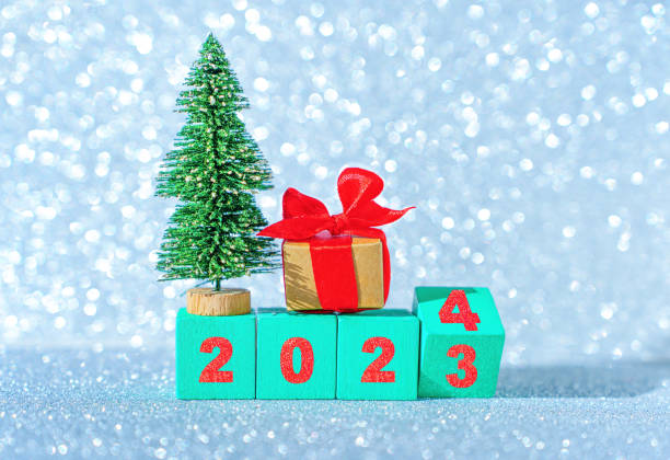 istock Transition from year 2023 to 2024 background 1792606587